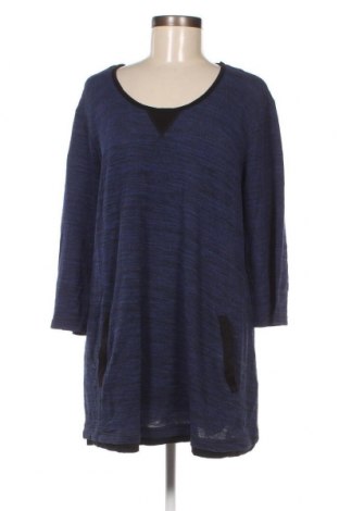 Γυναικεία μπλούζα Ulla Popken, Μέγεθος XL, Χρώμα Μπλέ, Τιμή 7,18 €