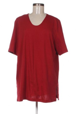 Γυναικεία μπλούζα Ulla Popken, Μέγεθος XXL, Χρώμα Κόκκινο, Τιμή 10,76 €