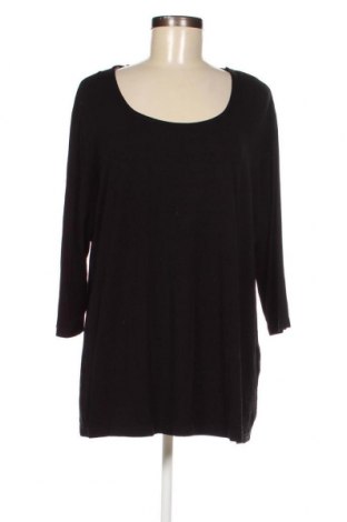 Γυναικεία μπλούζα Ulla Popken, Μέγεθος L, Χρώμα Μαύρο, Τιμή 6,28 €