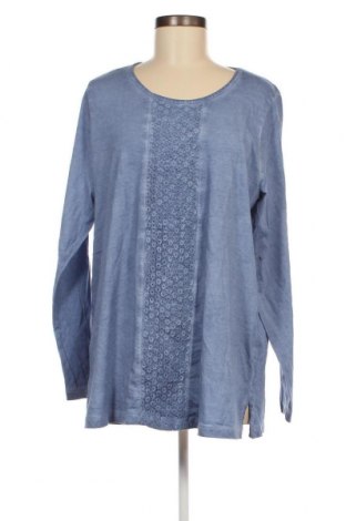 Γυναικεία μπλούζα Ulla Popken, Μέγεθος XL, Χρώμα Μπλέ, Τιμή 10,76 €