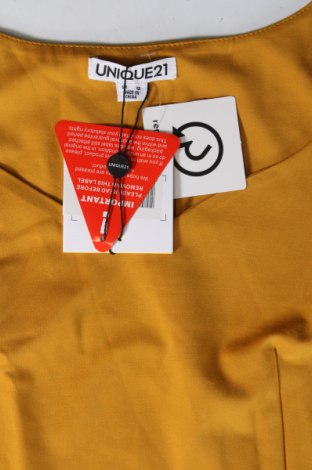 Дамска блуза Unique 21, Размер M, Цвят Жълт, Цена 14,40 лв.