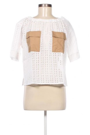 Γυναικεία μπλούζα United Colors Of Benetton, Μέγεθος M, Χρώμα Λευκό, Τιμή 16,70 €