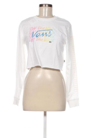Γυναικεία μπλούζα Vans, Μέγεθος XS, Χρώμα Εκρού, Τιμή 7,42 €