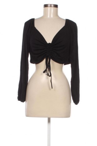 Γυναικεία μπλούζα Wal G, Μέγεθος XL, Χρώμα Μαύρο, Τιμή 5,57 €