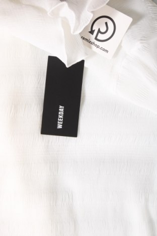 Damen Shirt Weekday, Größe L, Farbe Weiß, Preis 5,95 €