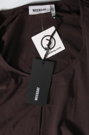 Damen Shirt Weekday, Größe M, Farbe Braun, Preis 5,77 €