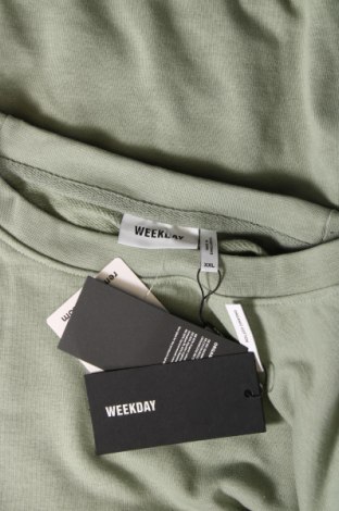 Дамска блуза Weekday, Размер XXL, Цвят Зелен, Цена 12,80 лв.