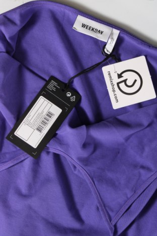 Γυναικεία μπλούζα Weekday, Μέγεθος L, Χρώμα Βιολετί, Τιμή 6,80 €