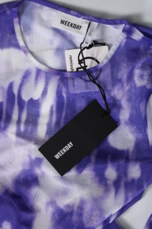 Γυναικεία μπλούζα Weekday, Μέγεθος XS, Χρώμα Πολύχρωμο, Τιμή 20,62 €