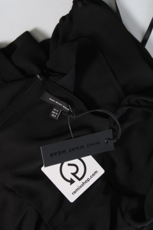 Γυναικεία μπλούζα Who What Wear, Μέγεθος XS, Χρώμα Μαύρο, Τιμή 26,72 €