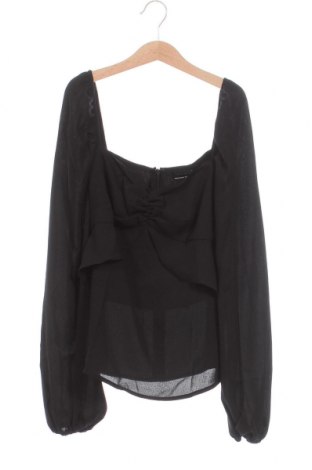 Γυναικεία μπλούζα Who What Wear, Μέγεθος XS, Χρώμα Μαύρο, Τιμή 8,35 €