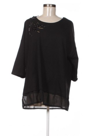 Γυναικεία μπλούζα Yessica, Μέγεθος XXL, Χρώμα Μαύρο, Τιμή 11,75 €