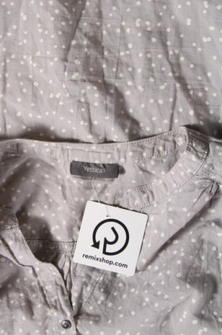 Damen Shirt Yessica, Größe M, Farbe Grau, Preis 8,87 €