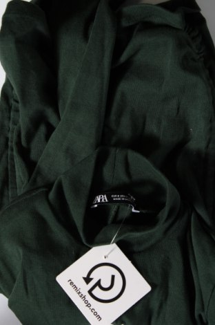 Дамска блуза Zara, Размер S, Цвят Зелен, Цена 24,00 лв.