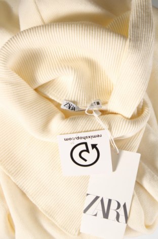 Γυναικεία μπλούζα Zara, Μέγεθος L, Χρώμα Εκρού, Τιμή 20,00 €