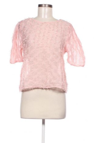 Дамска блуза Zara, Размер L, Цвят Розов, Цена 8,98 лв.