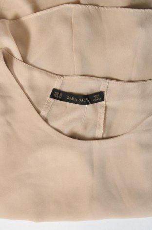 Дамска блуза Zara, Размер XS, Цвят Бежов, Цена 24,00 лв.