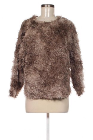 Дамска блуза Zara, Размер S, Цвят Кафяв, Цена 3,60 лв.