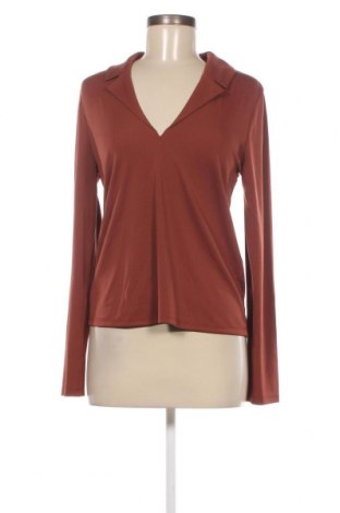Γυναικεία μπλούζα Zara, Μέγεθος S, Χρώμα Καφέ, Τιμή 2,23 €