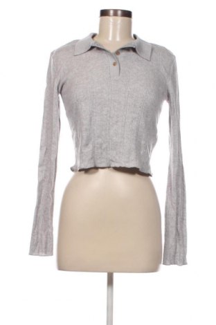 Дамска блуза Zara, Размер M, Цвят Сив, Цена 9,60 лв.