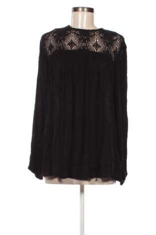Дамска блуза Zara, Размер M, Цвят Черен, Цена 7,20 лв.