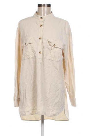 Damen Shirt Zara, Größe L, Farbe Ecru, Preis 7,52 €
