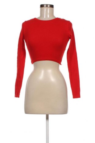 Дамска блуза Zara, Размер S, Цвят Червен, Цена 7,20 лв.