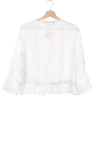 Дамска блуза Zara, Размер XS, Цвят Екрю, Цена 24,00 лв.