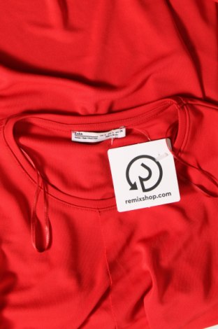 Дамска блуза Zara, Размер S, Цвят Червен, Цена 8,40 лв.