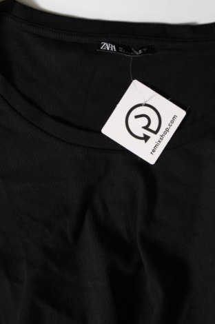 Дамска блуза Zara, Размер L, Цвят Черен, Цена 6,75 лв.