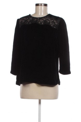 Дамска блуза Zara, Размер L, Цвят Черен, Цена 24,00 лв.