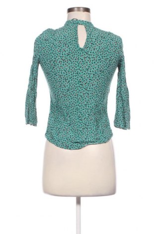 Γυναικεία μπλούζα Zara, Μέγεθος XS, Χρώμα Πράσινο, Τιμή 8,29 €
