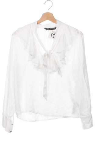Bluză de femei Zara, Mărime XS, Culoare Alb, Preț 41,33 Lei