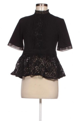 Дамска блуза Zara, Размер S, Цвят Черен, Цена 54,15 лв.