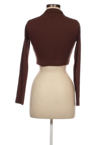 Дамска блуза Zara, Размер M, Цвят Кафяв, Цена 8,12 лв.