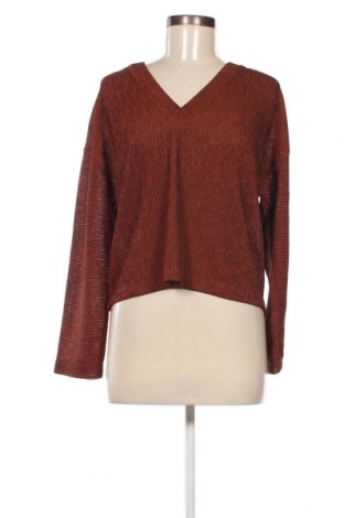 Дамска блуза Zara Trafaluc, Размер M, Цвят Кафяв, Цена 3,60 лв.