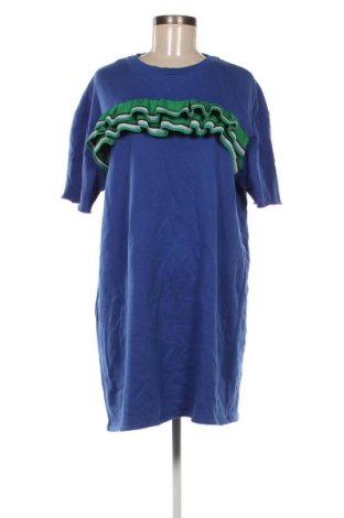 Дамска блуза Zara Trafaluc, Размер M, Цвят Син, Цена 7,20 лв.