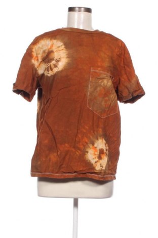 Дамска блуза Zara Trafaluc, Размер S, Цвят Кафяв, Цена 19,60 лв.