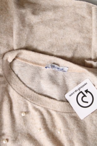Γυναικεία μπλούζα Zara Trafaluc, Μέγεθος S, Χρώμα  Μπέζ, Τιμή 16,70 €