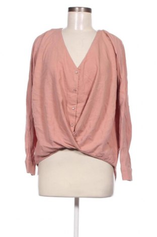 Дамска блуза Zara Trafaluc, Размер M, Цвят Пепел от рози, Цена 16,00 лв.