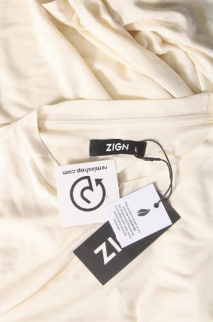Γυναικεία μπλούζα Zign, Μέγεθος XL, Χρώμα  Μπέζ, Τιμή 21,15 €