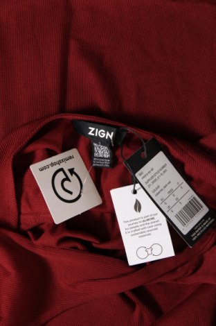 Γυναικεία μπλούζα Zign, Μέγεθος S, Χρώμα Κόκκινο, Τιμή 5,57 €