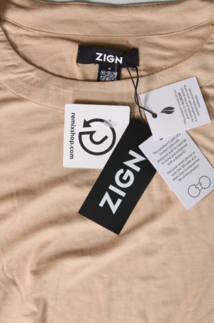 Γυναικεία μπλούζα Zign, Μέγεθος M, Χρώμα  Μπέζ, Τιμή 37,11 €