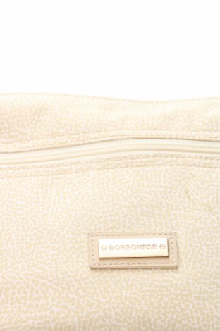 Дамска чанта Borbonese, Цвят Екрю, Цена 98,94 лв.
