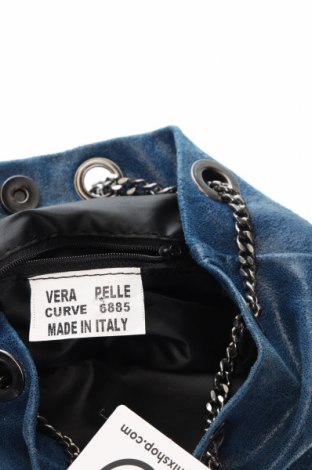 Geantă de femei Made In Italy, Culoare Albastru, Preț 190,79 Lei