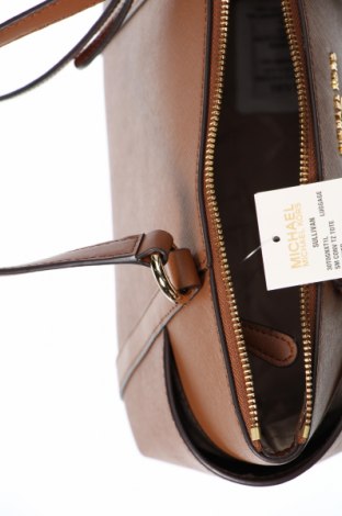 Дамска чанта Michael Kors, Цвят Кафяв, Цена 629,53 лв.