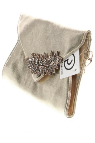 Γυναικεία τσάντα Naf Naf, Χρώμα Χρυσαφί, Τιμή 16,70 €