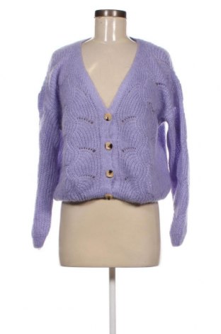 Damen Strickjacke, Größe L, Farbe Lila, Preis 8,07 €