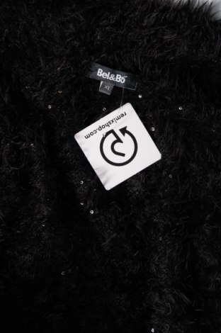 Γυναικεία ζακέτα Bel&Bo, Μέγεθος XL, Χρώμα Μαύρο, Τιμή 4,84 €