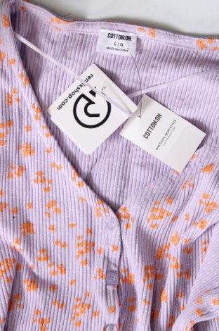 Damen Strickjacke Cotton On, Größe L, Farbe Lila, Preis € 4,74
